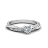 Load image into Gallery viewer, heart-shaped-infinity-twist-diamond-engagement-ring-in-white-gold-FD8253HTRHAND-NL-WG