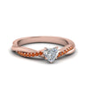 Load image into Gallery viewer, heart-shaped-infinity-twist-diamond-engagement-ring-with-orange-sapphire-in-14K-rose-gold-FD8253HTRGSAOR-NL-RG