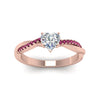 Load image into Gallery viewer, heart-shaped-infinity-twist-diamond-engagement-ring-with-pink-sapphire-in-14K-rose-gold-FD8253HTRGSADRPI-NL-RG