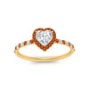 Load image into Gallery viewer, heart-shaped-orange-sapphire-halo-petite-engagement-ring-in-yellow-gold-FD8523HTRGSAORANGLE3-NL-YG