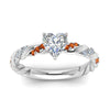 Load image into Gallery viewer, heart-shaped-orange-sapphire-twisted-vine-engagement-ring-in-white-gold-FD9127HTRGSAORANGLE5-NL-WG