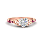 Load image into Gallery viewer, heart-shaped-petite-pave-pink-sapphire-fancy-engagement-ring-for-women-in-rose-gold-fdenr8061htgsadrpisleep-nl-rg