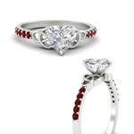 Load image into Gallery viewer, heart-shaped-petite-pave-ruby-fancy-engagement-ring-for-women-in-white-gold-fdenr8061htgrudrangle3-nl-wg