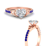 Load image into Gallery viewer, heart-shaped-petite-pave-sapphire-fancy-engagement-ring-for-women-in-rose-gold-fdenr8061htgsablangle3-nl-rg