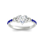 Load image into Gallery viewer, heart-shaped-petite-pave-sapphire-fancy-engagement-ring-for-women-in-white-gold-fdenr8061htgsablangle5-nl-wg