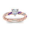 Load image into Gallery viewer, heart-shaped-purple-topaz-twisted-vine-engagement-ring-in-rose-gold-FD9127HTRGVITOANGLE5-NL-RG