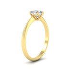 Load image into Gallery viewer, Heart Solitaire Ring With Floral Head