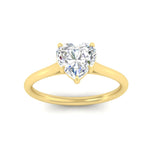 Load image into Gallery viewer, heart-shaped-stunning-solitaire-diamond-ring-in-yellow-gold-FD11296HTRANGLE5-NL-YG
