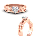 Load image into Gallery viewer, heart-shaped-vine-inspired-solitaire-bridal-ring-set-in-rose-gold-fdens8252htangle3-nl-rg.jpg?v=1767084994