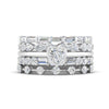 Load image into Gallery viewer, heart-solitaire-ring-with-stacked-diamond-band-in-FD10148-NL-WG