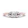 Load image into Gallery viewer, heirloom-inspired-lab-grown-asscher-cut-vintage-engagement-ring-in-rose-gold-FDENR635ASR-NL-RG