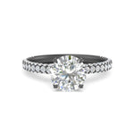 Load image into Gallery viewer, hidden-halo-micropave-diamond-engagement-ring-in-black-gold-FD9972ROR-NL-BG?v=1757929408