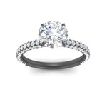 Load image into Gallery viewer, hidden-halo-micropave-diamond-engagement-ring-in-black-gold-FD9972RORANGLE5-NL-BG?v=1757929408