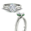Load image into Gallery viewer, hidden-halo-oval-emerald-ring-with-plain-band-in-white-gold-fdens11750ovgemgrangle3-nl-wg-ws1.jpg