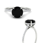 Load image into Gallery viewer, hidden-halo-round-black-diamond-engagement-ring-with-diamond-in-white-gold-FD11370RORGBLACK-NL-WG.jpg