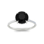 Load image into Gallery viewer, hidden-halo-round-black-diamond-engagement-ring-with-diamond-in-white-gold-FD11370RORGBLACK-NL-WG.jpg