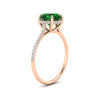Load image into Gallery viewer, hidden-halo-round-emerald-engagement-ring-with-diamond-in-rose-gold-FD11370RORGEMGR-NL-RG.jpg