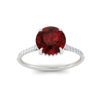 Load image into Gallery viewer, hidden-halo-round-ruby-engagement-ring-with-diamond-in-white-gold-FD11370RORGRUDR-NL-WG.jpg