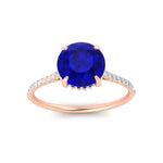 Load image into Gallery viewer, hidden-halo-round-sapphire-engagement-ring-with-diamond-in-rose-gold-FD11370RORGSABL-NL-RG.jpg