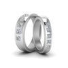 Load image into Gallery viewer, his-and-hers-matching-wedding-diamond-princess-cut-bands-in-white-gold-FD9087BPR-NL-WG.jpg