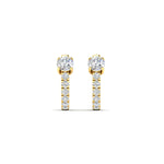 Load image into Gallery viewer, hoops-pave-diamond-huggie-earring-in-yellow-gold-fdear11705angle3-nl-yg