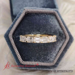 Load image into Gallery viewer, Horizontal Emerald Cut Classic Band