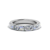 Load image into Gallery viewer, Horizontal Emerald Cut Classic Band