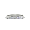 Load image into Gallery viewer, horizontal-emerald-cut-wedding-ring-band-in-white-gold-FD8126EMB-0.75CT-NL-WG