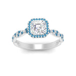 Load image into Gallery viewer, infinity-asscher-cut-halo-blue-toapz-engagement-ring-in-white-gold-FD9126ASRGICBLTOANGLE5-NL-WG_1192a865-3e78-4c0d-8404-6dbdf2829d62?v=1757924881
