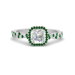 Load image into Gallery viewer, infinity-asscher-cut-halo-emerald-engagement-ring-in-white-gold-FD9126ASRGEMGR-NL-WG_bd5c46d5-ee69-4f2d-a13c-d691a046b6d9?v=1757924881