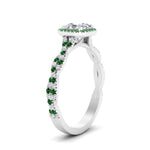 Load image into Gallery viewer, infinity-asscher-cut-halo-emerald-engagement-ring-in-white-gold-FD9126ASRGEMGRANGLE2-NL-WG_a186996d-3a13-491e-b542-0071ae09158c?v=1757924881