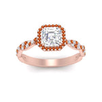Load image into Gallery viewer, infinity-asscher-cut-halo-orange-sapphire-engagement-ring-in-rose-gold-FD9126ASRGSAORANGLE5-NL-RG?v=1757924728