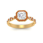 Load image into Gallery viewer, infinity-asscher-cut-halo-orange-sapphire-engagement-ring-in-yellow-gold-FD9126ASRGSAORANGLE5-NL-YG_4d772d01-acd9-465a-90eb-a95a521a4451?v=1757924881