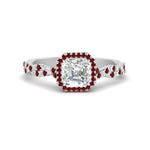 Load image into Gallery viewer, infinity-asscher-cut-halo-ruby-engagement-ring-in-white-gold-FD9126ASRGRUDR-NL-WG_c071234b-4f17-4d46-8d54-4f87e946da70?v=1757924881