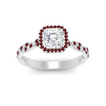 Load image into Gallery viewer, infinity-asscher-cut-halo-ruby-engagement-ring-in-white-gold-FD9126ASRGRUDRANGLE5-NL-WG_f654c6f6-ba2b-4dd1-875f-99a0c10456ed?v=1757924882