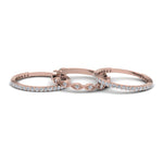 Load image into Gallery viewer, infinity-beautiful-diamond-band-for-women-in-18K-rose-gold-FD8054B-NL-RG.jpg