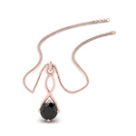 Load image into Gallery viewer, Infinity Solitaire Pendant