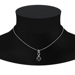 Load image into Gallery viewer, Infinity Solitaire Pendant