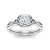 Load image into Gallery viewer, infinity-celtic-cushion-cut-solitaire-wedding-set-in-white-gold-FD9286CUANGLE5-NL-WG-B1?v=1755772237