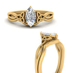 Load image into Gallery viewer, infinity-celtic-marquise-cut-solitaire-wedding-set-in-yellow-gold-FD9286MQANGLE3-NL-YG-B1?v=1755772251