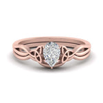 Load image into Gallery viewer, infinity-celtic-pear-shaped-solitaire-wedding-set-in-rose-gold-FD9286PE-NL-RG-B1?v=1755772261