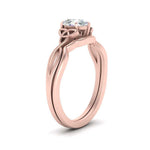 Load image into Gallery viewer, infinity-celtic-pear-shaped-solitaire-wedding-set-in-rose-gold-FD9286PEANGLE2-NL-RG-B1?v=1755772261