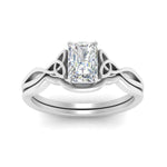 Load image into Gallery viewer, infinity-celtic-radiant-cut-solitaire-wedding-set-in-white-gold-FD9286RAANGLE5-NL-WG-B1?v=1755772271