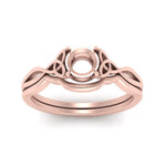 Load image into Gallery viewer, infinity-celtic-semi-mount-solitaire-wedding-set-in-rose-gold-FD9286SMANGLE5-NL-RG-B1?v=1755772370
