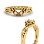 Load image into Gallery viewer, infinity-celtic-semi-mount-solitaire-wedding-set-in-yellow-gold-FD9286SMANGLE3-NL-YG-B1?v=1755772370