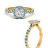 Load image into Gallery viewer, infinity-cushion-halo-diamond-engagement-ring-with-blue-topaz-in-yellow-gold-FD9126CURGICBLTOANGLE3-NL-YG_ebbffe7d-af4c-4bdf-b46a-5c54fb60e576?v=1757924891