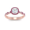 Load image into Gallery viewer, infinity-cushion-halo-diamond-engagement-ring-with-pink-sapphire-in-rose-gold-FD9126CURGSADRPIANGLE5-NL-RG_240a843f-2f33-47fa-af62-629219d767cf?v=1757924891