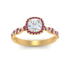 Load image into Gallery viewer, infinity-cushion-halo-diamond-engagement-ring-with-pink-sapphire-in-yellow-gold-FD9126CURGSADRPIANGLE5-NL-YG_519035f6-1d6e-4f53-8257-d84c382b6d9c?v=1757924891