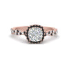Load image into Gallery viewer, infinity-cushion-halo-engagement-ring-with-black-diamond-in-rose-gold-FD9126CURGBLACK-NL-RG_6b89f254-2428-4467-8863-1502d0602597?v=1757924891