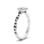 Load image into Gallery viewer, infinity-cushion-halo-engagement-ring-with-black-diamond-in-white-gold-FD9126CURGBLACKANGLE2-NL-WG_5179ee90-c008-404f-b8c2-d92f472a1686?v=1757924892